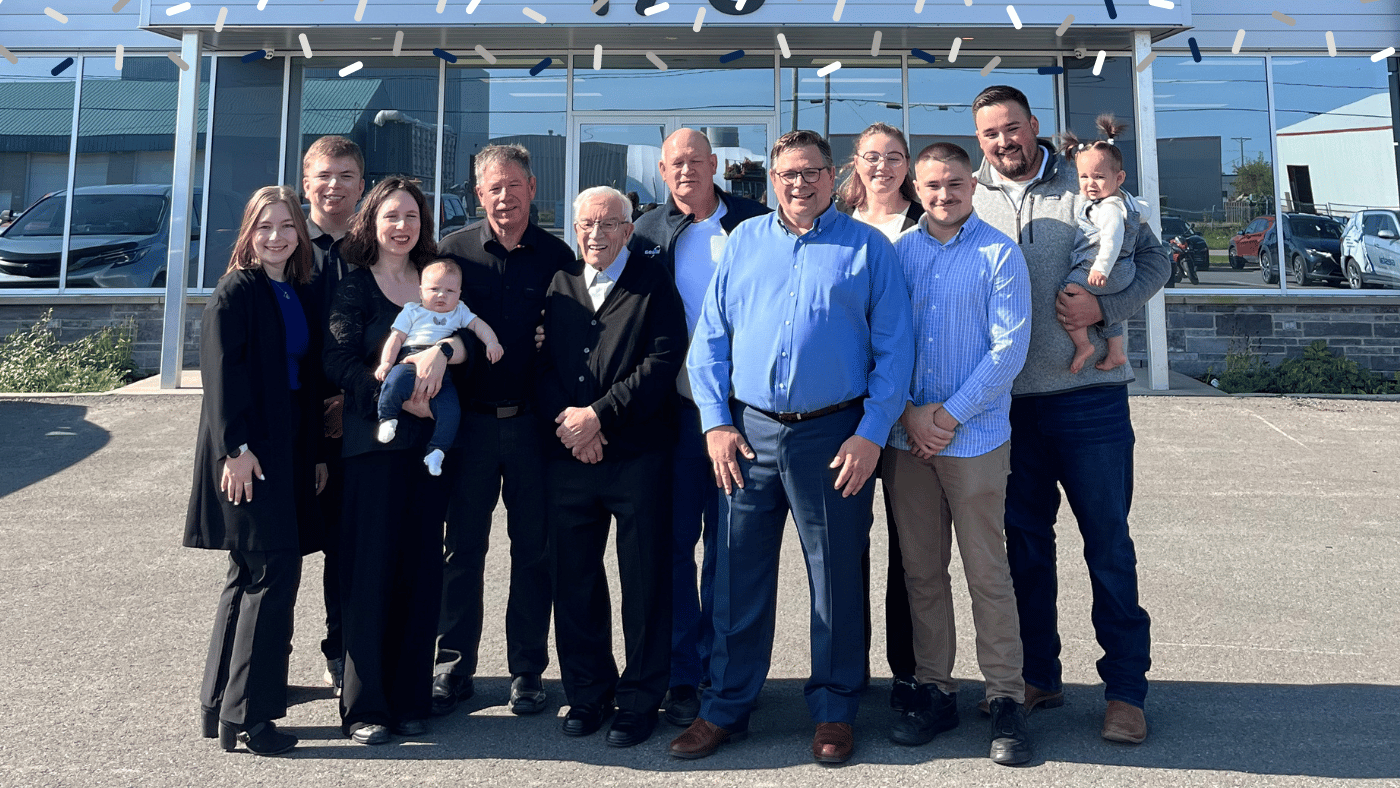 Lefebvre family - 3 generations of pork producers in Quebec